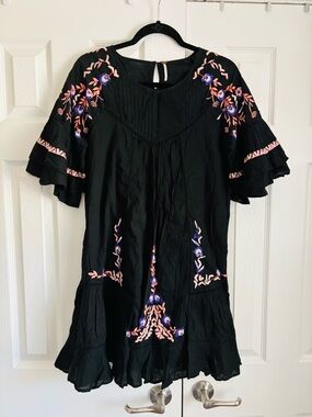 Free People Embroidered Dress